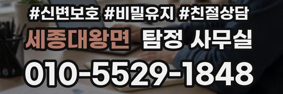 세종대왕면 탐정 사무실