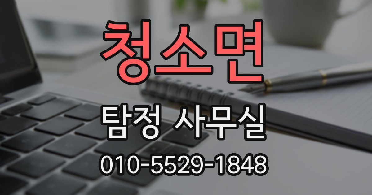 청소면 탐정 사무실