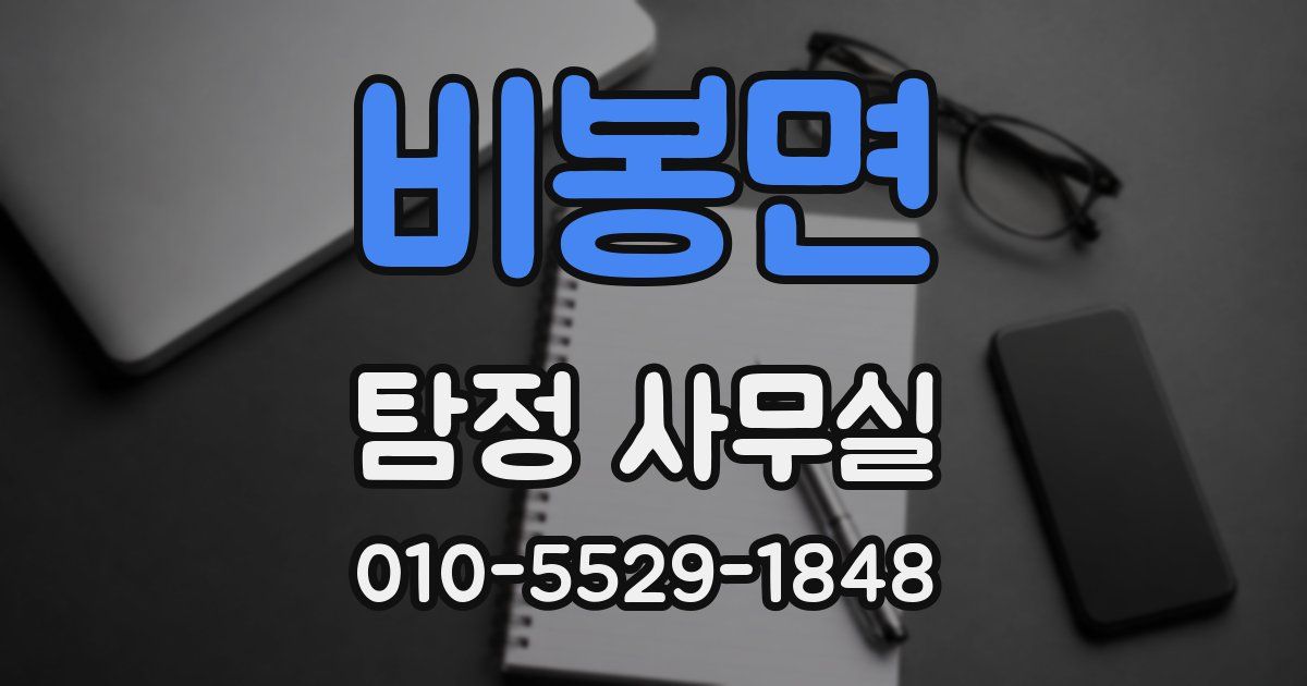 비봉면 탐정 사무실