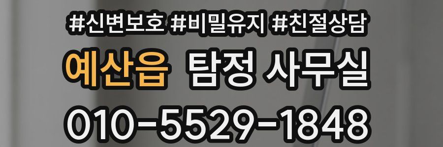 예산읍 탐정 사무실