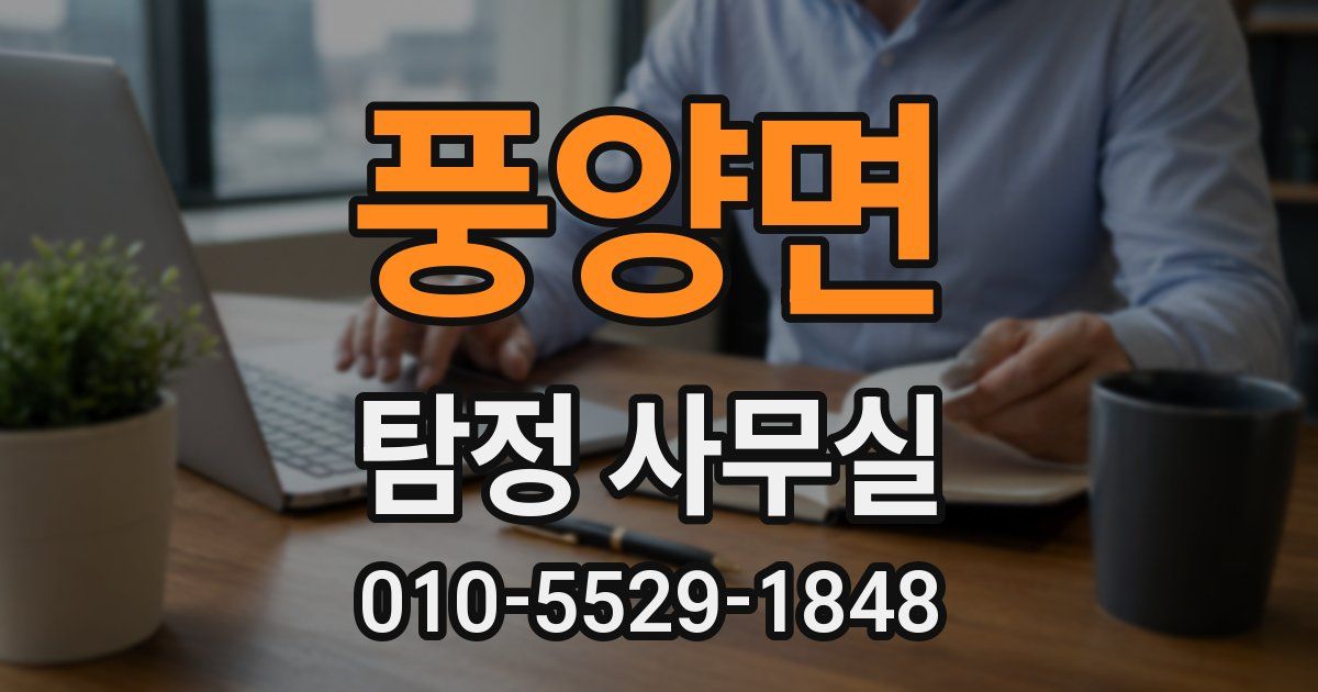 풍양면 탐정 사무실