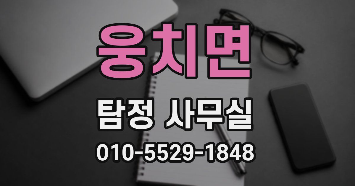 웅치면 탐정 사무실