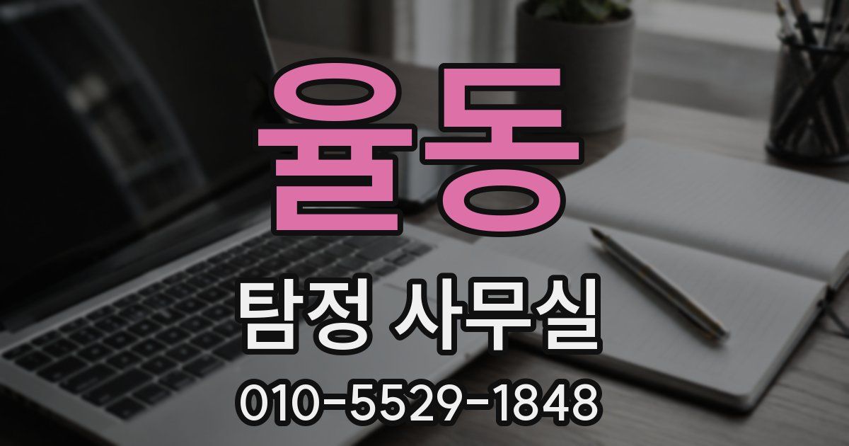 율동 탐정 사무실