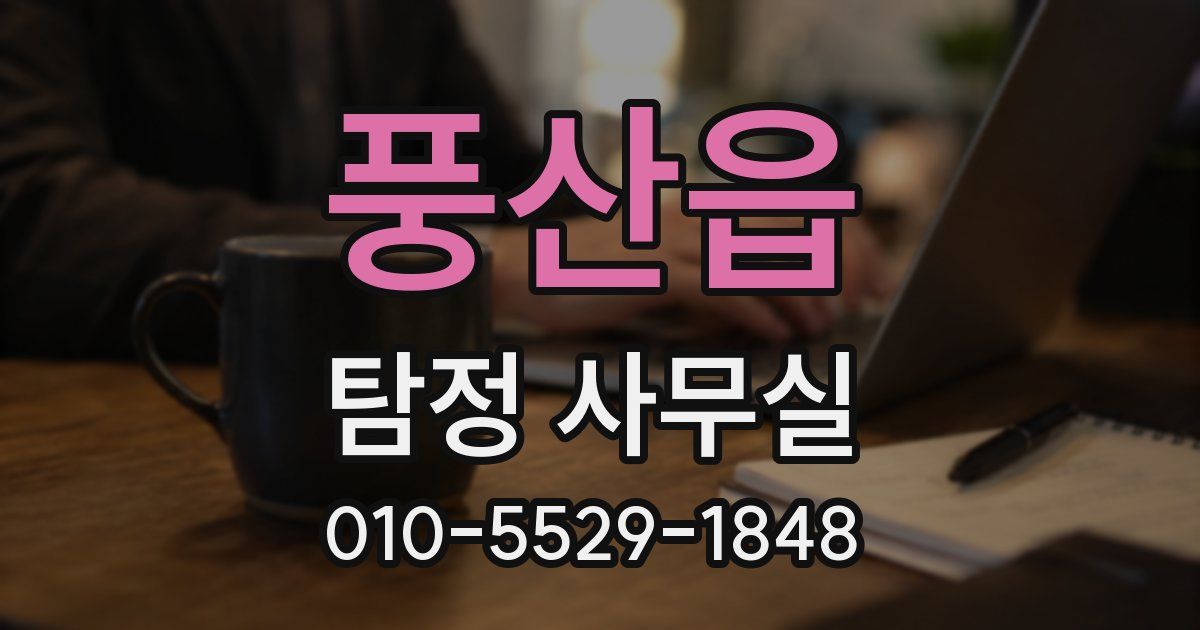 풍산읍 탐정 사무실