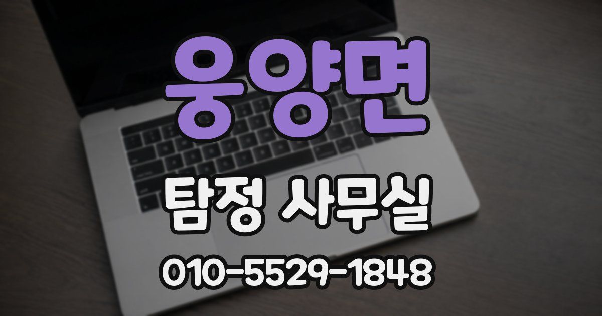 웅양면 탐정 사무실