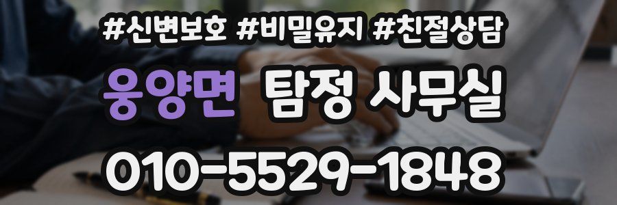 웅양면 탐정 사무실