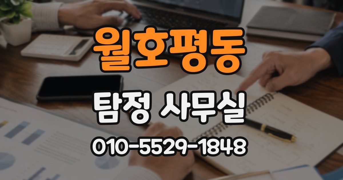 월호평동 탐정 사무실