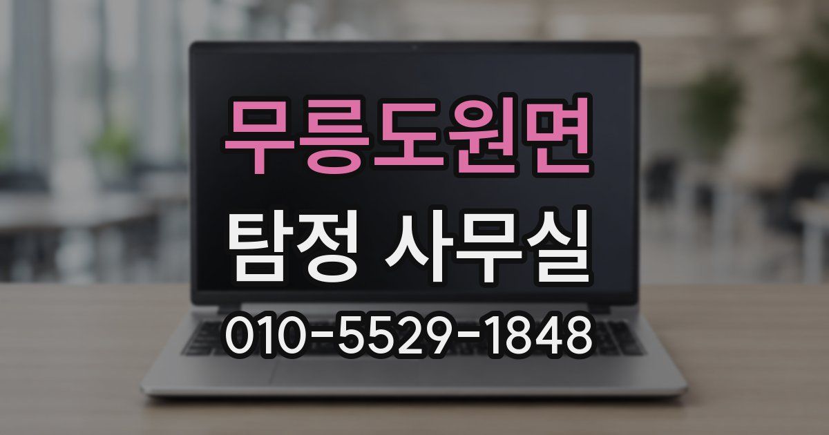 무릉도원면 탐정 사무실