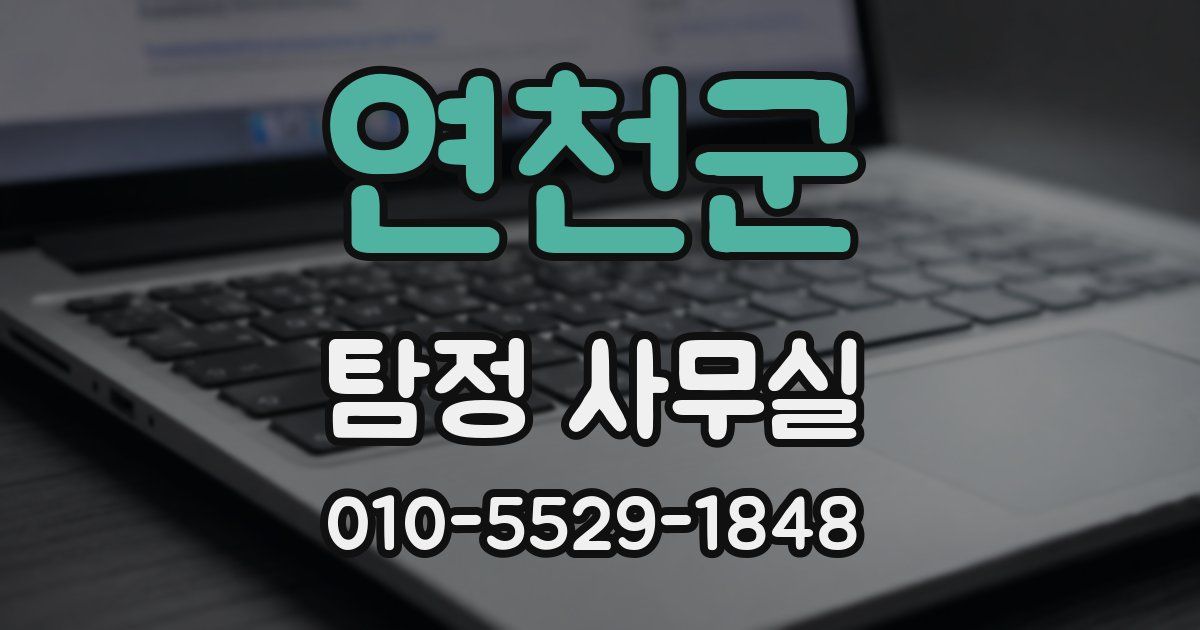 연천군 탐정 사무실