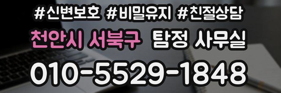 천안시 서북구 탐정 사무실