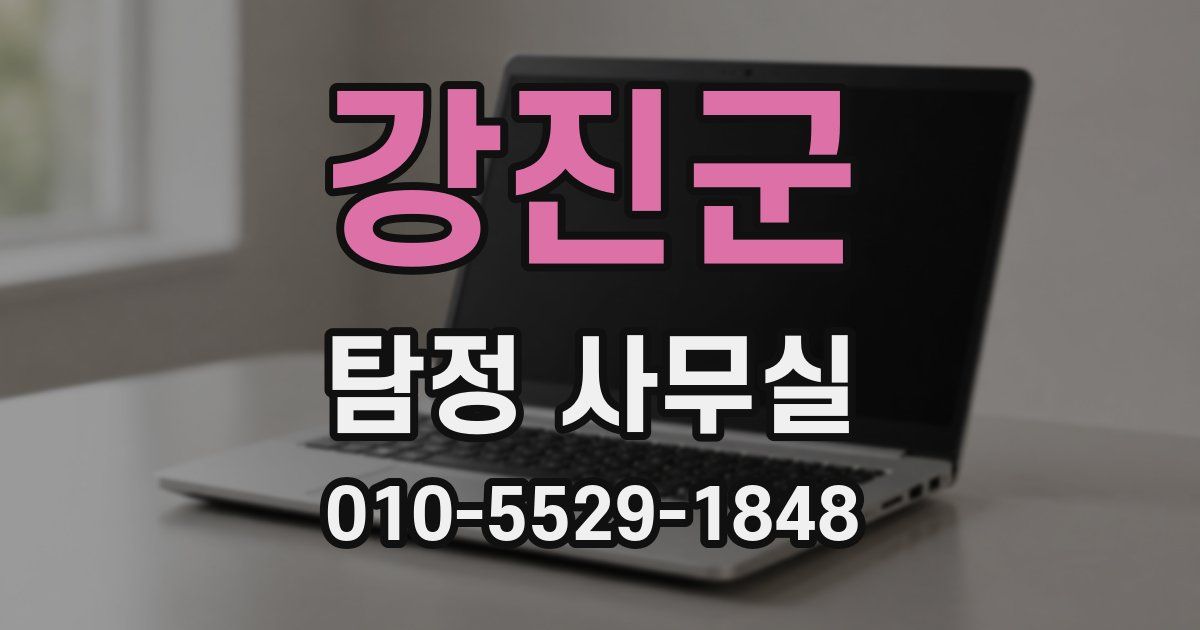 강진군 탐정 사무실