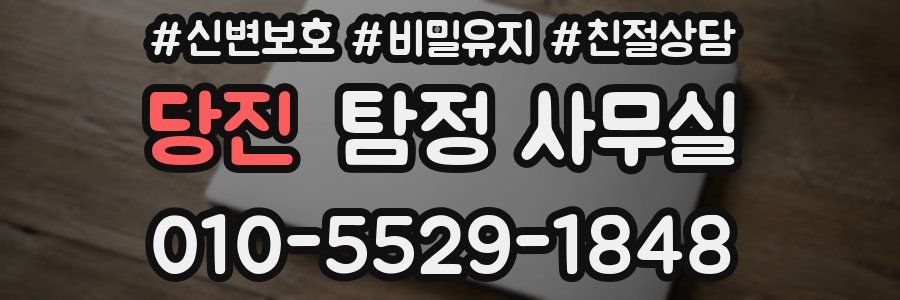 당진 탐정 사무실