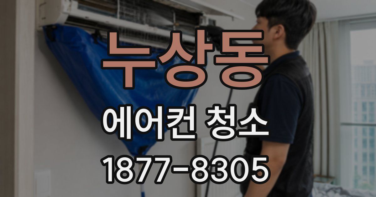 누상동 에어컨 청소