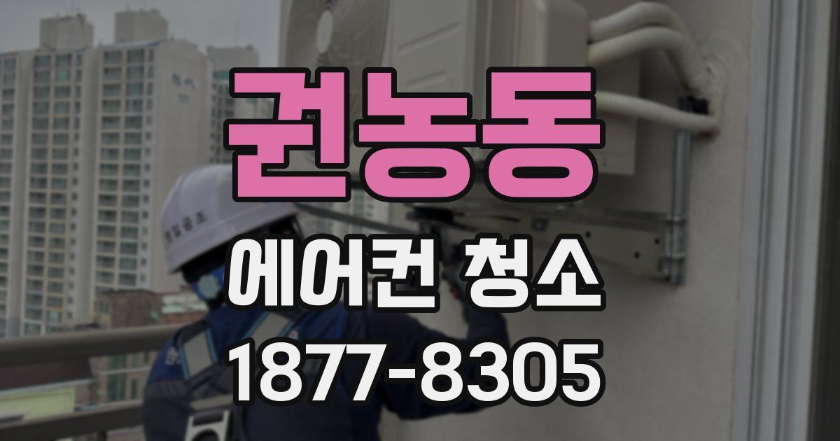 권농동 에어컨 청소
