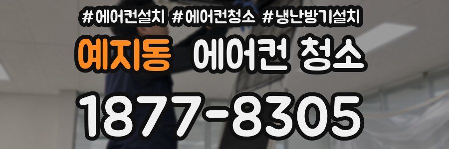 예지동 에어컨 청소