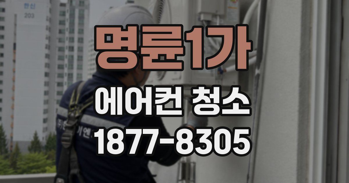 명륜1가 에어컨 청소