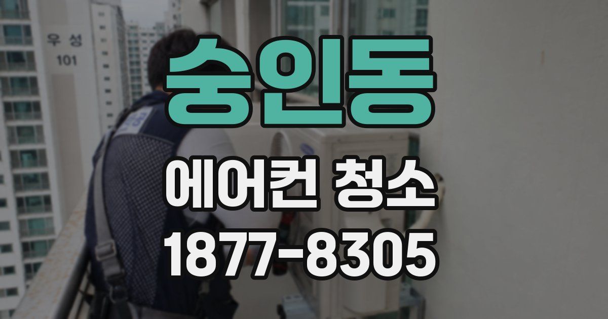 숭인동 에어컨 청소