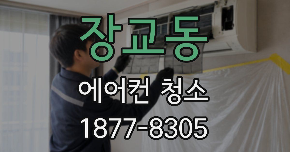 장교동 에어컨 청소