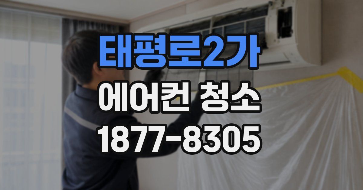 태평로2가 에어컨 청소