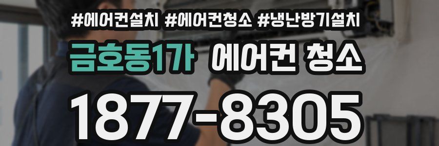 금호동1가 에어컨 청소