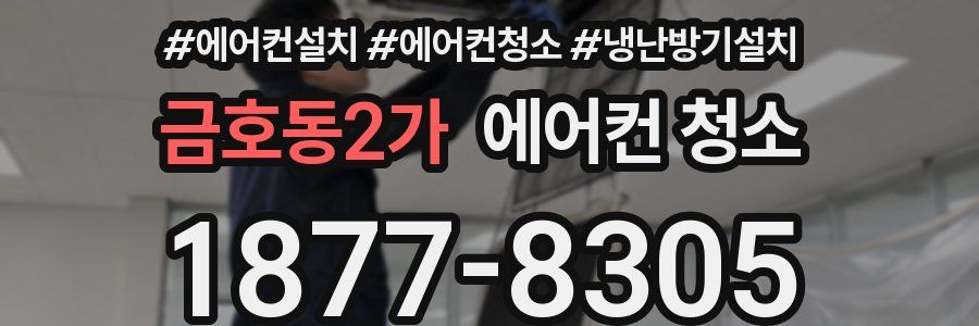 금호동2가 에어컨 청소