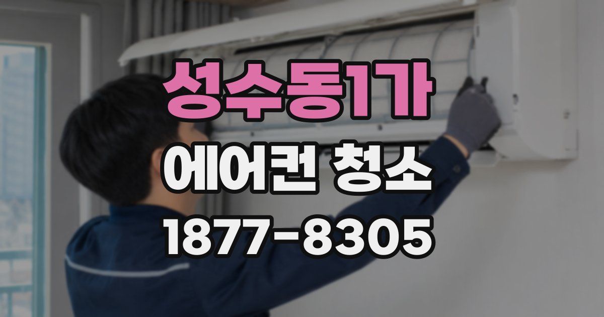 성수동1가 에어컨 청소
