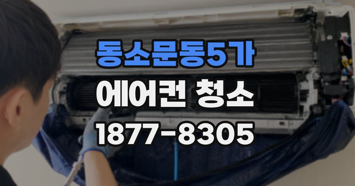 동소문동5가 에어컨 청소