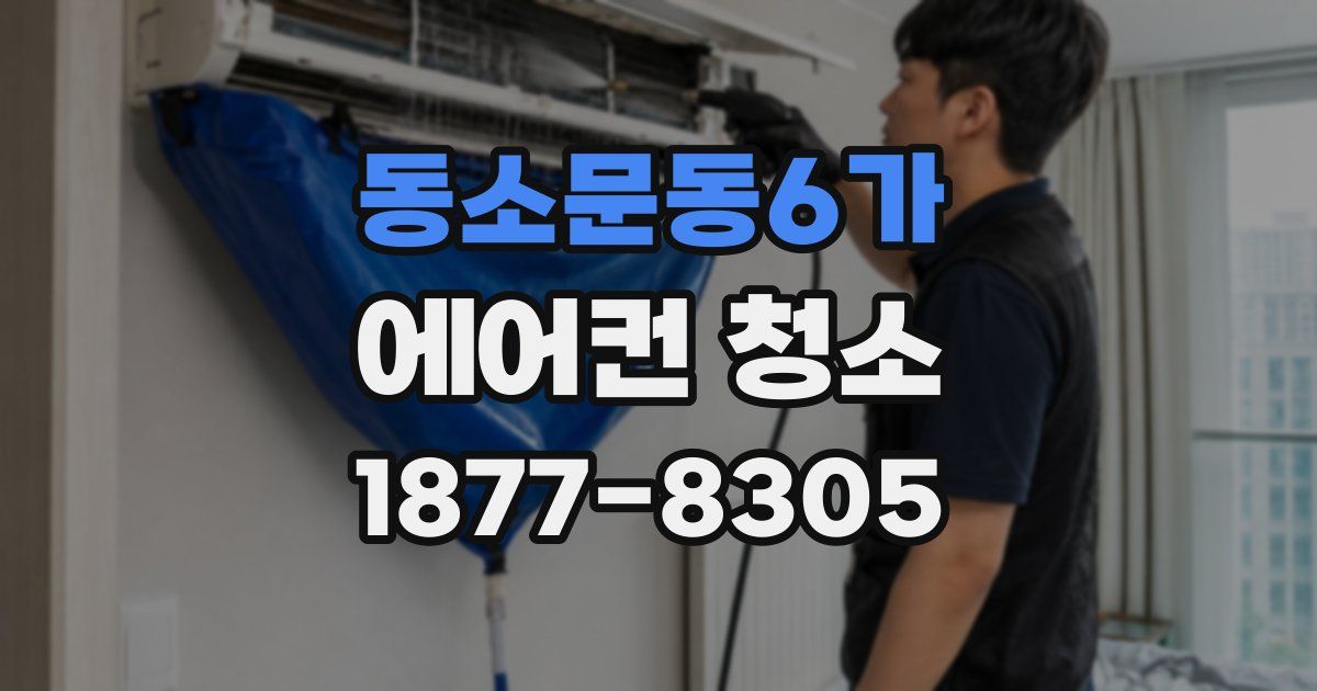 동소문동6가 에어컨 청소