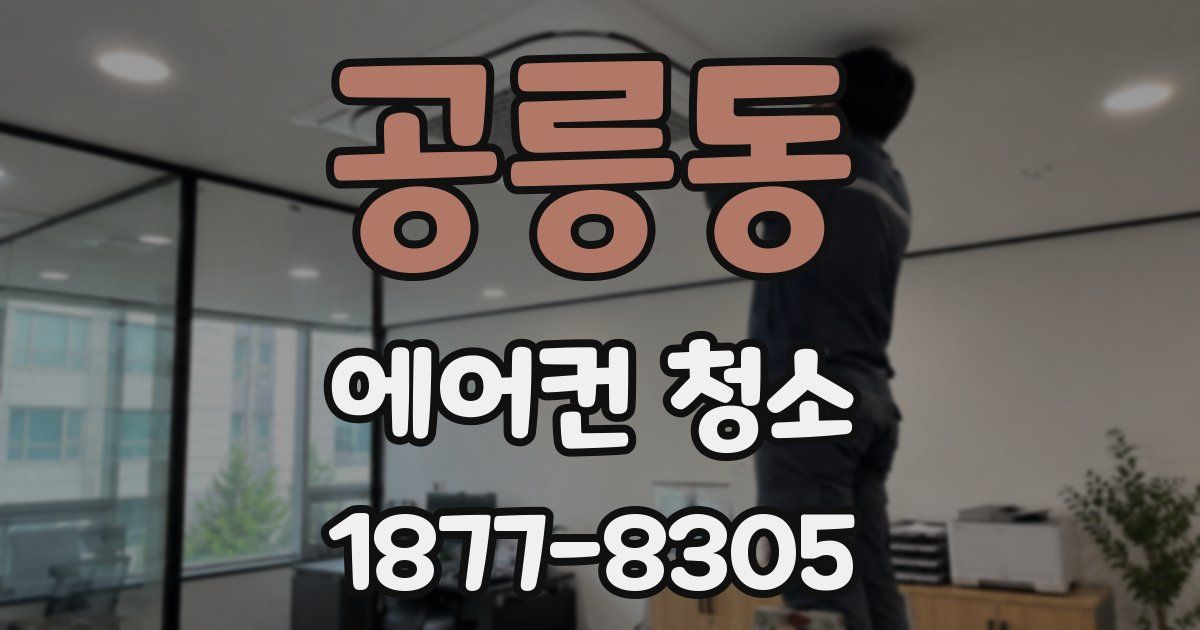 공릉동 에어컨 청소