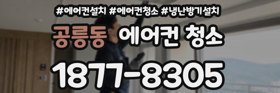 공릉동 에어컨 청소