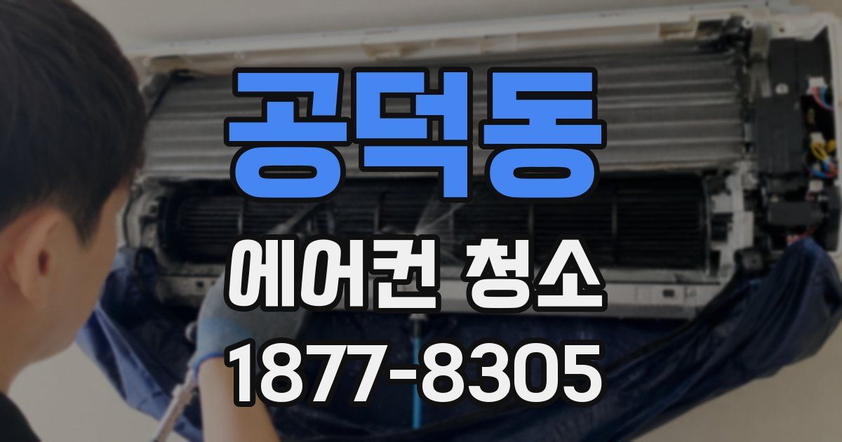공덕동 에어컨 청소