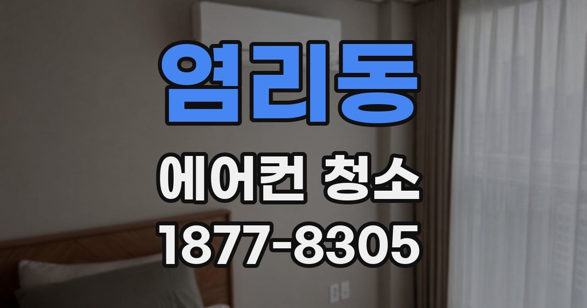 염리동 에어컨 청소