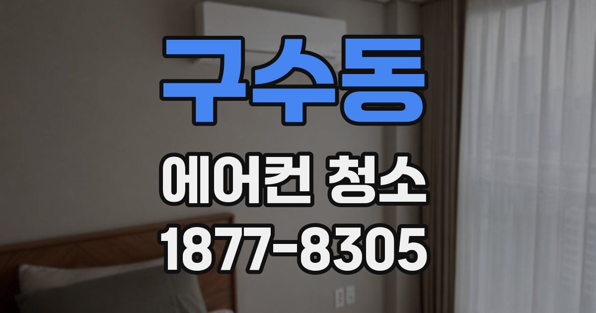 구수동 에어컨 청소