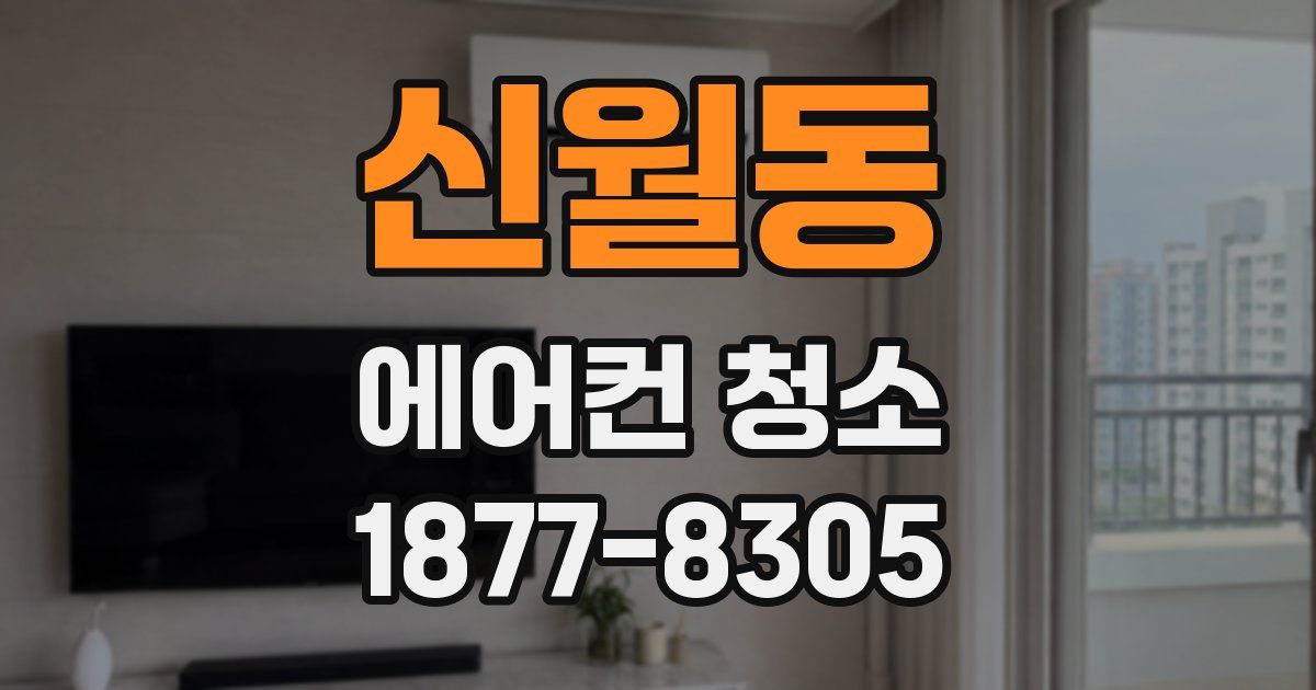 신월동 에어컨 청소