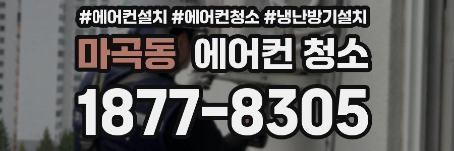 마곡동 에어컨 청소