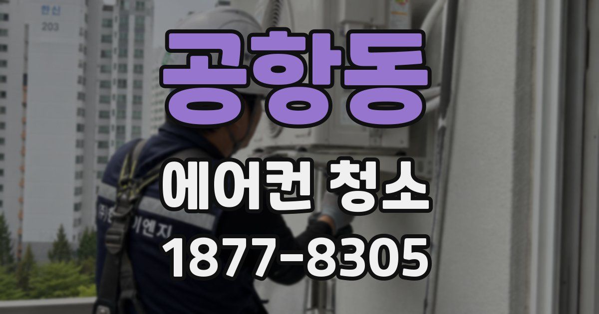 공항동 에어컨 청소