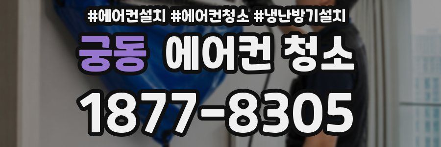 궁동 에어컨 청소