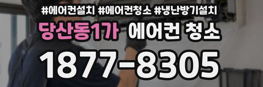 당산동1가 에어컨 청소