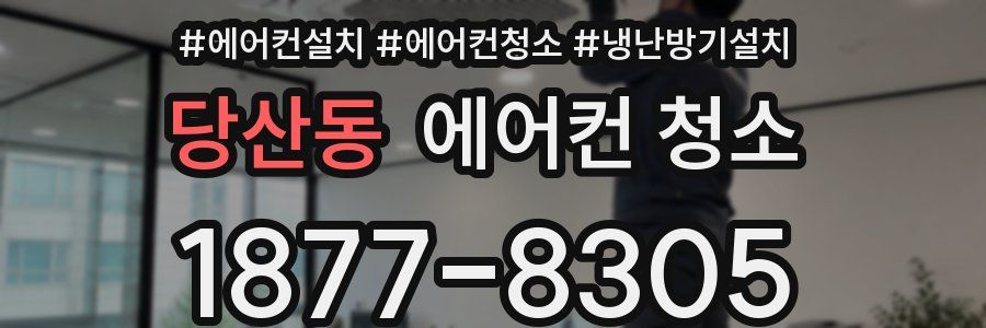 당산동 에어컨 청소