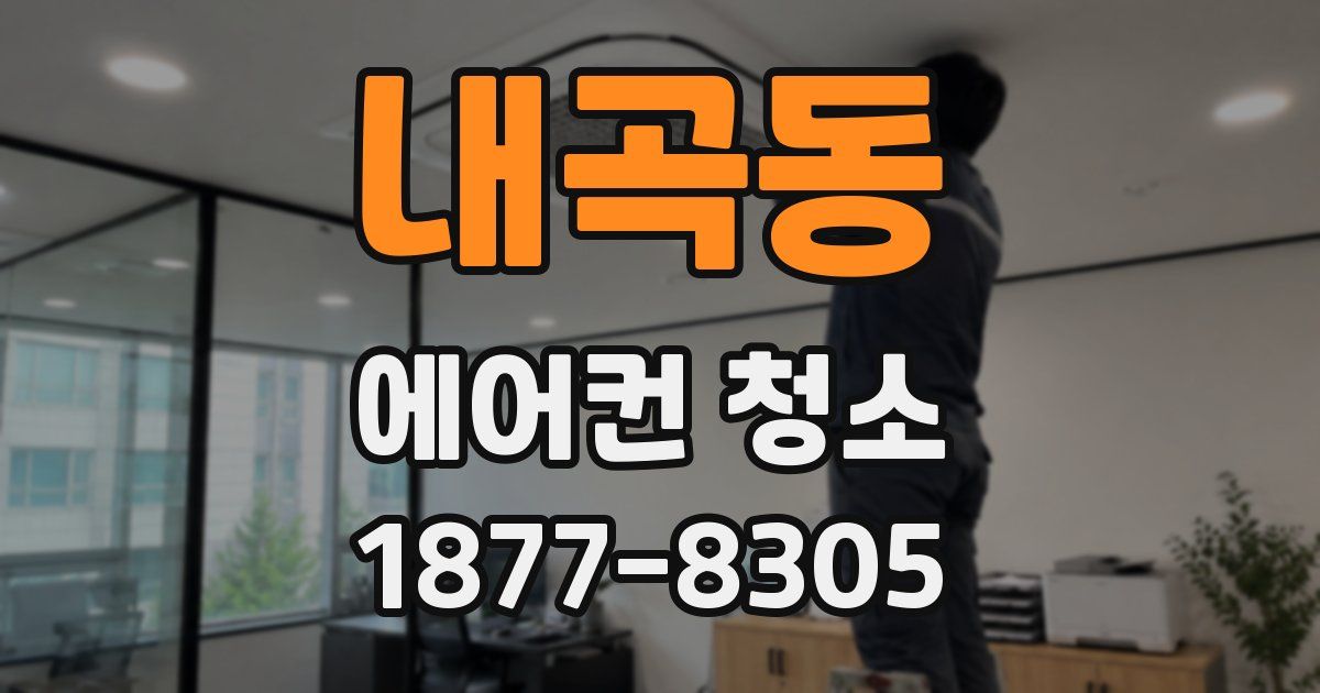 내곡동 에어컨 청소