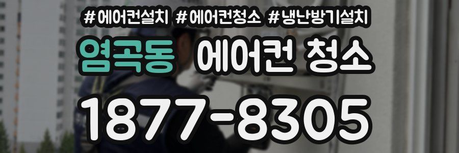 염곡동 에어컨 청소