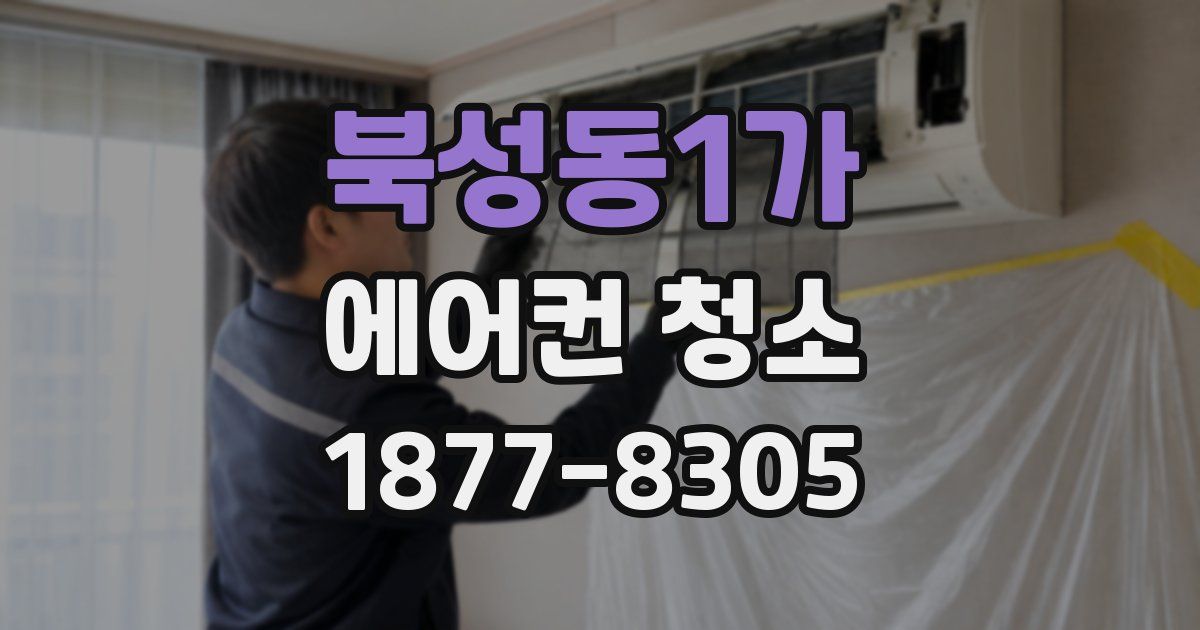 북성동1가 에어컨 청소
