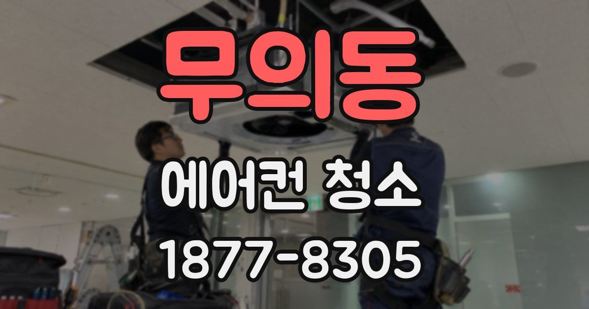 무의동 에어컨 청소