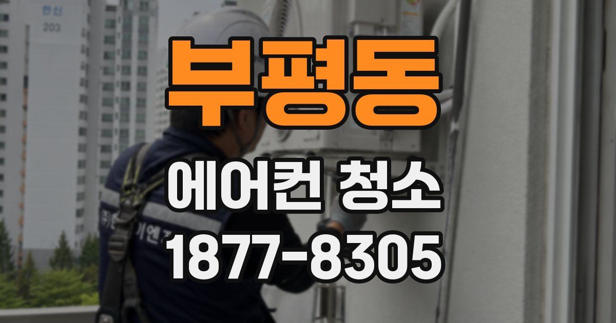 부평동 에어컨 청소