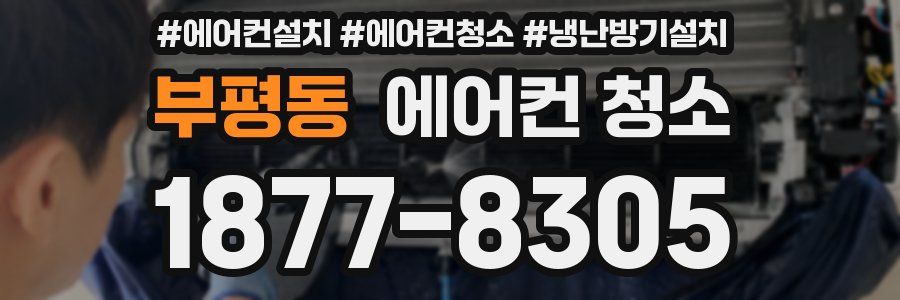 부평동 에어컨 청소