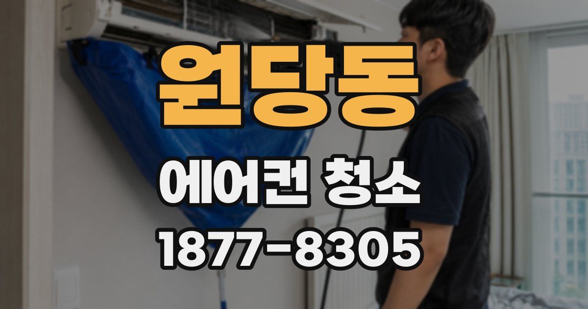 원당동 에어컨 청소