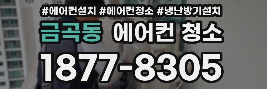 금곡동 에어컨 청소