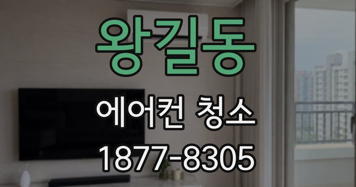왕길동 에어컨 청소