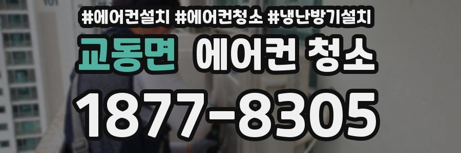 교동면 에어컨 청소