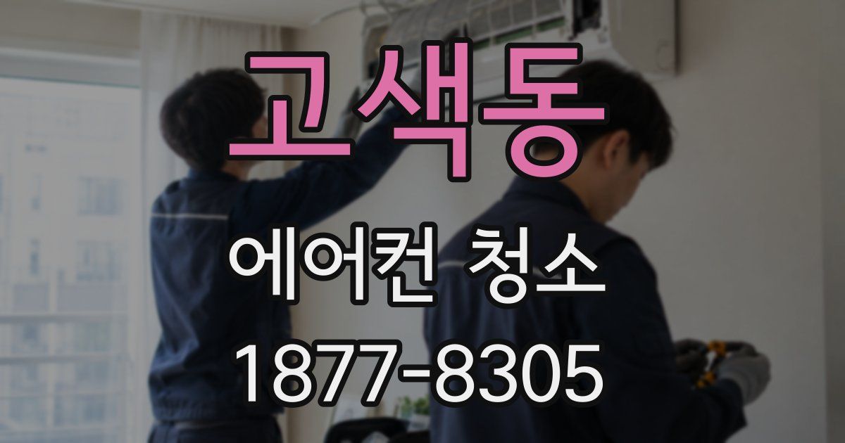 고색동 에어컨 청소